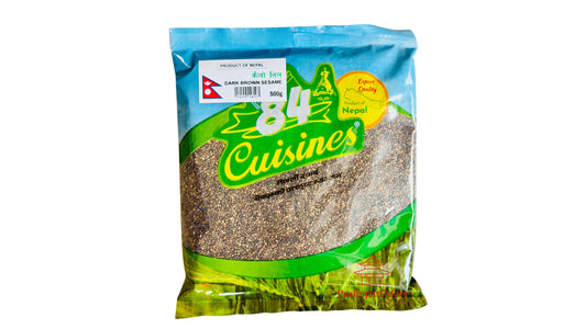 84C Dark Brown Sesame Seeds 500gm