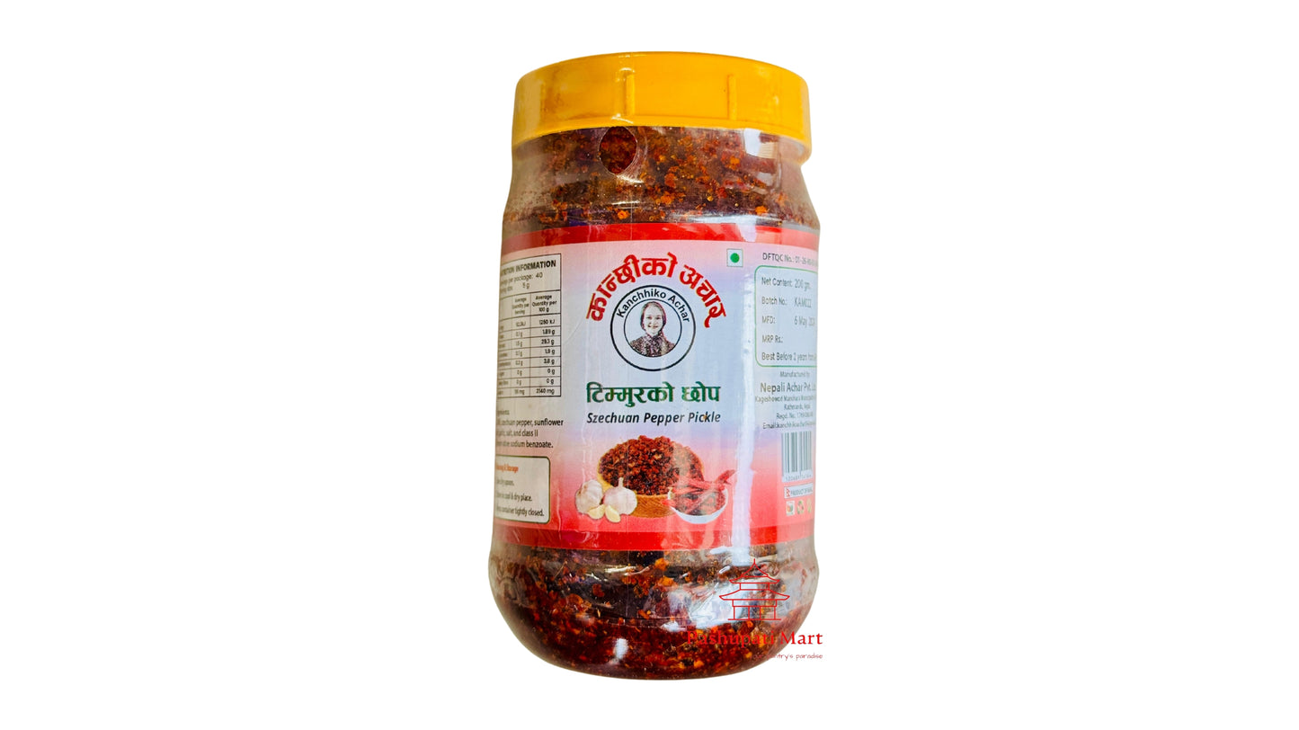 Kanchi ko Achar Timur chop (Szechuan pepper pickle) 200g