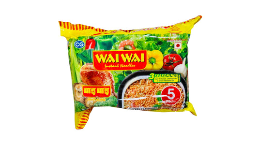 Wai Wai Chicken Noodles 5 pack