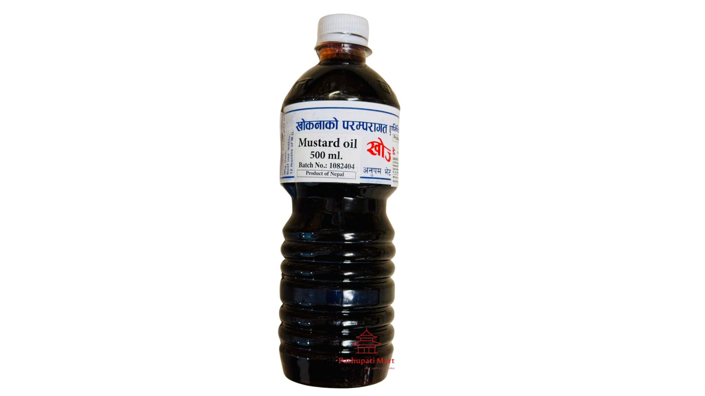 Khokana Roasted Mustard Oil 500ml