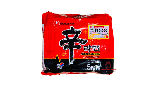 Nongshim Shin Ramyun Noodles 5pks